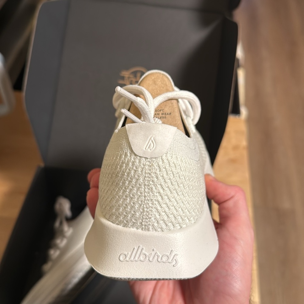 Allbirds Tree Dashers Blizzard (White) US W6.5 - Picture 6 of 8